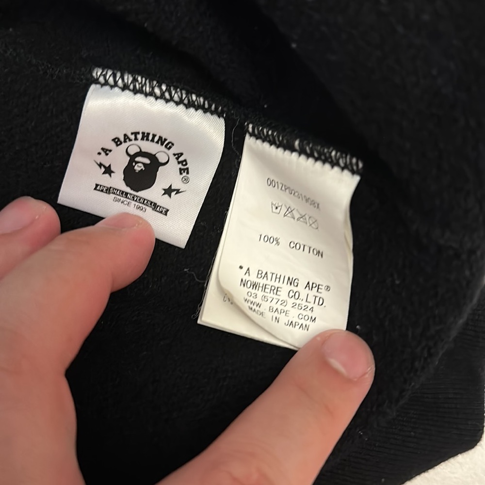a bathing ape zip hoodie - Picture 6 of 6